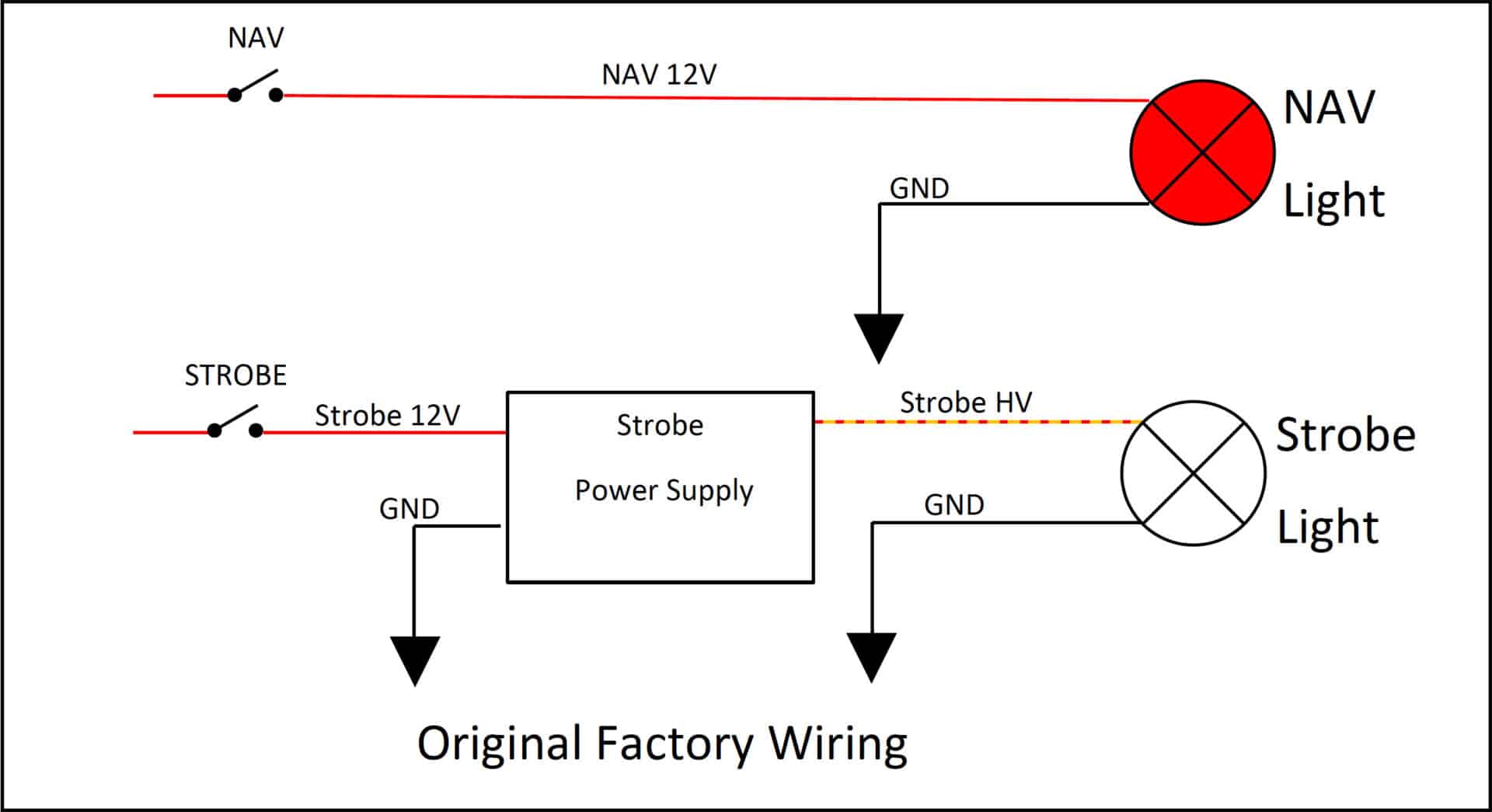 Strobe Light Wiring Diagram from uavionix.com
