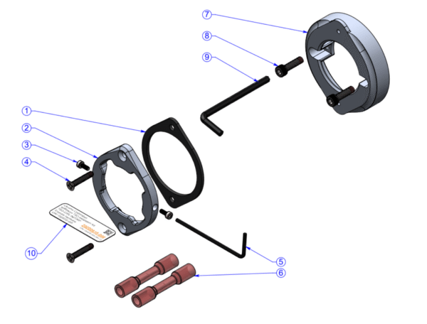 tailBeacon Installation Kit (#6-32 Screws) - Image 4